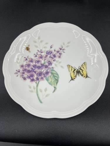 Lenox Butterfly Meadow Party Plate SWALLOWTAIL Butterfly 6.5 inch