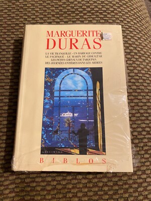 La Vie tranquille Marguerite DURAS coll Biblos 1990 NEW SEALED RARE