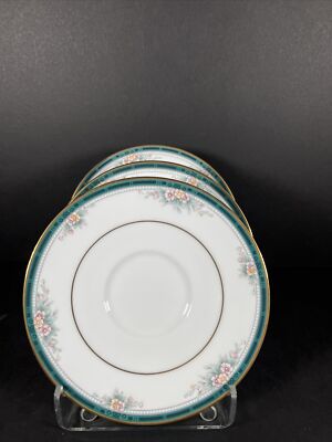 Noritake Landon #4111 China Dishware Saucer Set Of 3 New