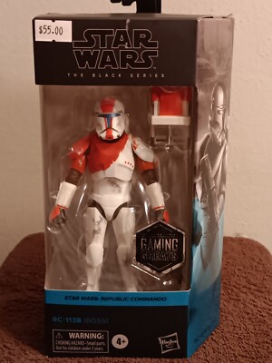 Star Wars Black  6'' Republic Commando RC-1138 Boss
