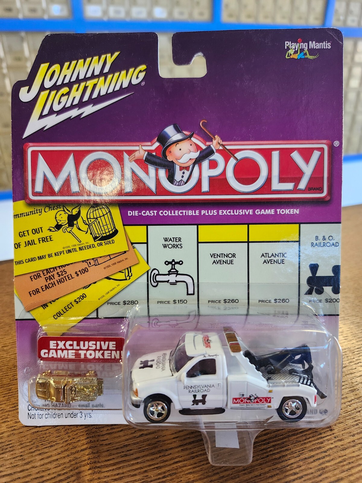 Johnny Lightning Monopoly Pennsylvania Railroad '00 Ford F