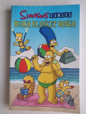 Simpsons Comics Beach Blanket Bongo Graphic Novel 2007 Bongo 