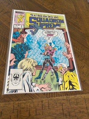 Squadron Supreme #5  in a 12 issue limited series Marvel Comics 1986