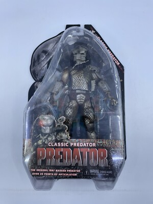 NECA Predators Series 3 1987 ORIGINAL MASKED PREDATOR Classic JUNGLE HUNTER L2