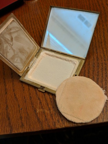 Vintage Jewel Covered Makeup Case