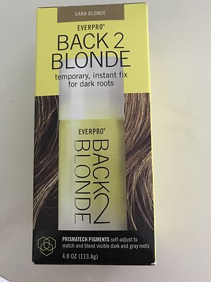 Everpro BE Back 2 Blonde Hair Color Temporary Dark Blonde Dark Roots