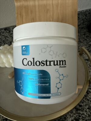Colostrum Grade-A ???????????????? ????????% ???????????? Grass-Fed - Unflavored 120 Serv Exp 2/26