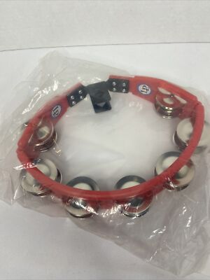 Latin Percussion LP Cyclops Mount Tambourine, Red