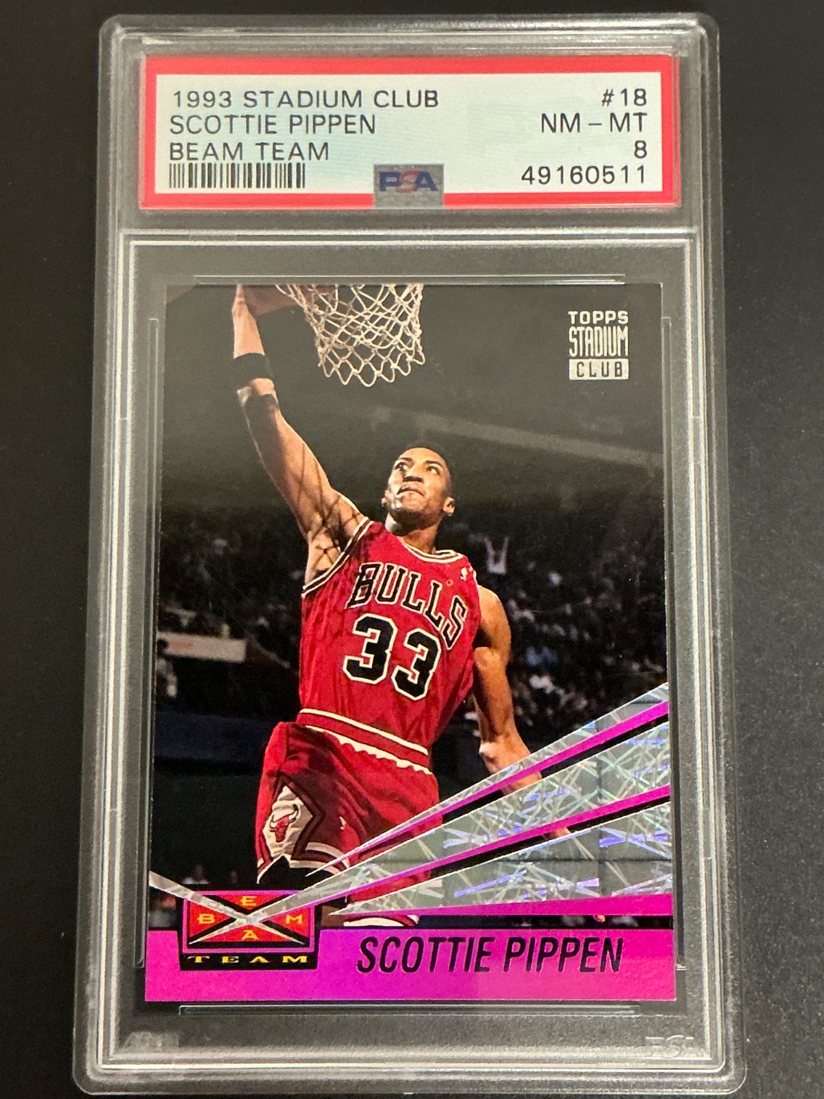 その他 1993 Topps Stadium Club BEAM TEAM 1992-93 Topps Stadium Club Michael Jordan BEAM TEAM #1 BGS