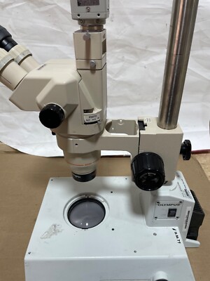 Olympus SZX-ILLD100  Microscope W/ SZ60 /CCD CAMERA  KP-D20BU /WF10x/20