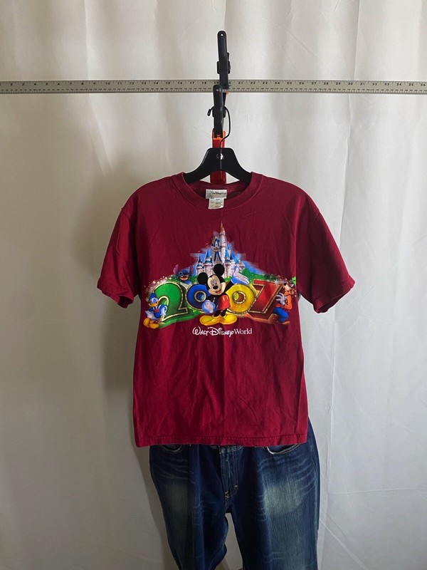 専用です！kids vintage ディズニー　Tシャツ Walt Disney World 2007 Kids Mickey Mouse TEE T SHIRT Small S