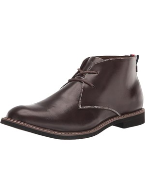 

TOMMY HILFIGER Мужские коричневые ботинки чукка Comfort Gervis с круглым носком на блочном каблуке, размер 7 м, Коричневый, TMGERVIS2