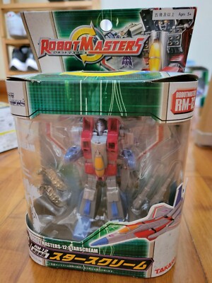 Takara Transformers Robot Masters Starscream 2004 RM-12 MISB japan