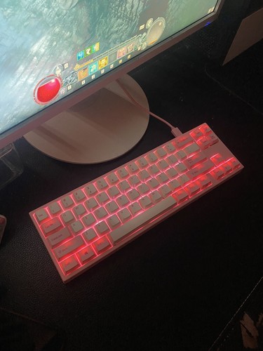 値下げ　Ducky x VARMILO 桜 日本語配列 CHERRY静音赤軸 Ducky x Varmilo MIYA Pro Sakura R2 65% Bluetooth Dye Sub PBT