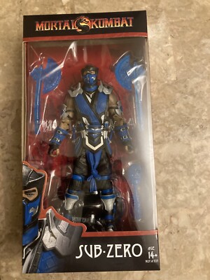  Mortal Kombat Sub-Zero FIRST WAVE McFarlane Toys Action Figure Lin Kuei Ninja
