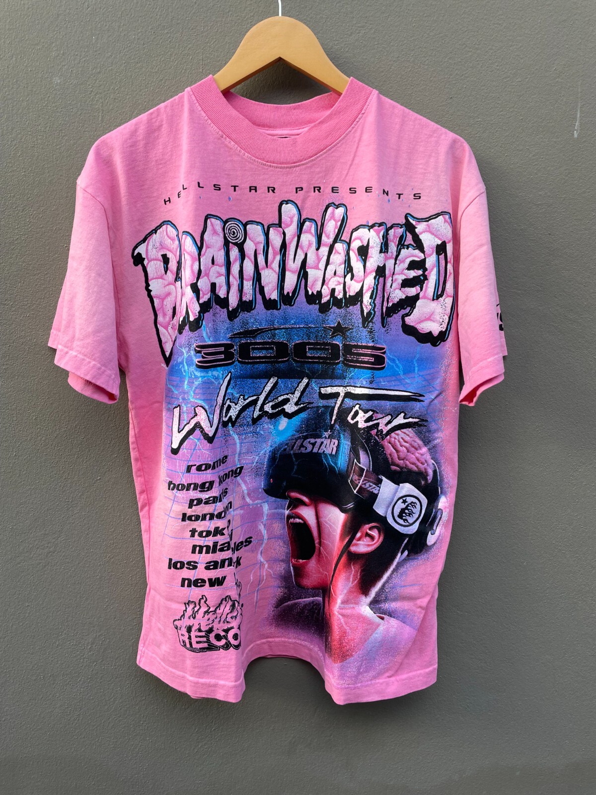 Hellstar Studios Capsule 10 Pink Brainwashed World Tour T