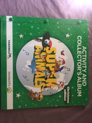 Woolworths Super Animals Christmas Edition Collector Cards And Album