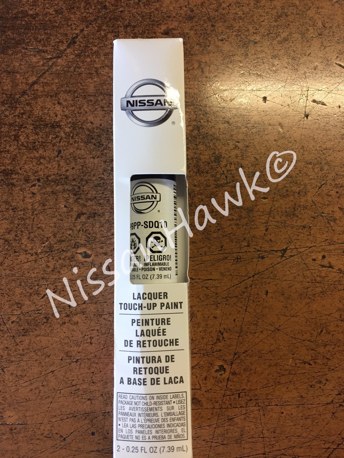 Oem Nissan Touchup Paint + Clear Coat Color "pearl White" Paint Code