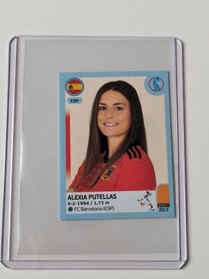 Panini Women's Euro 2022 Alexia Putellas Spain Unused Album Sticker 171