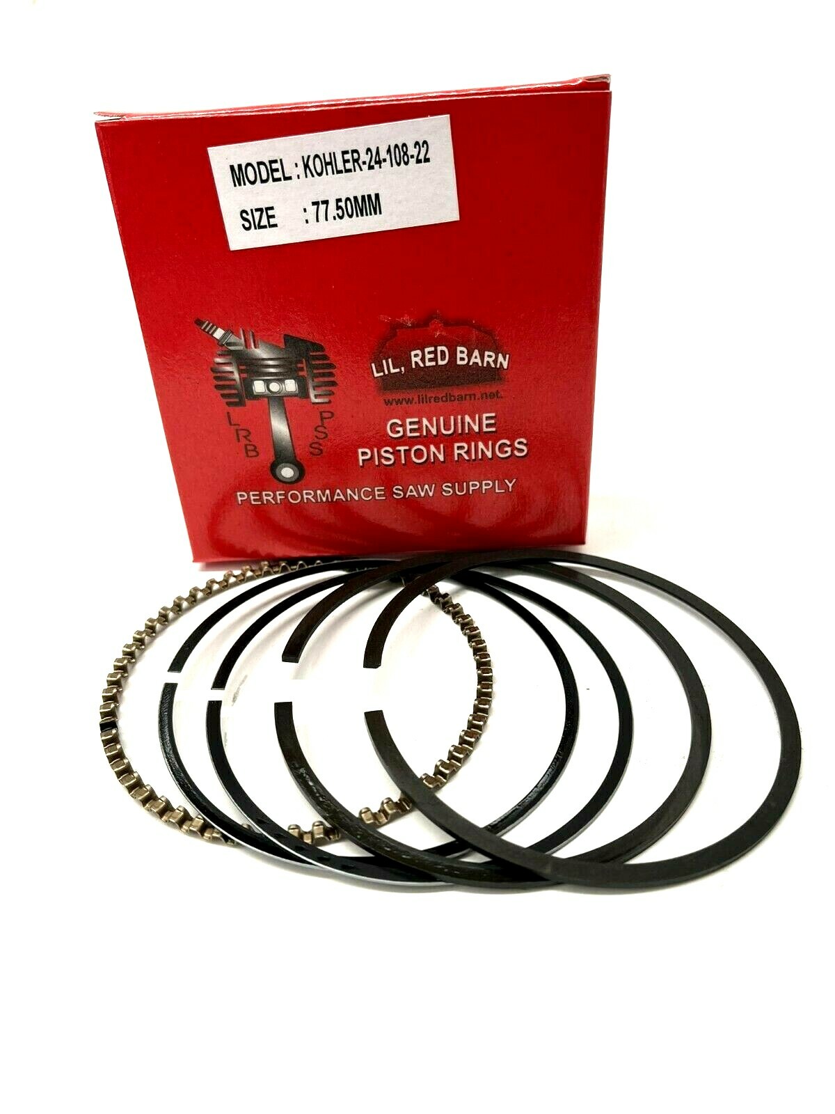 PISTON RINGS FITS KOHLER CH18 CH20 CH22 CV18 CV20 CV22 77.50