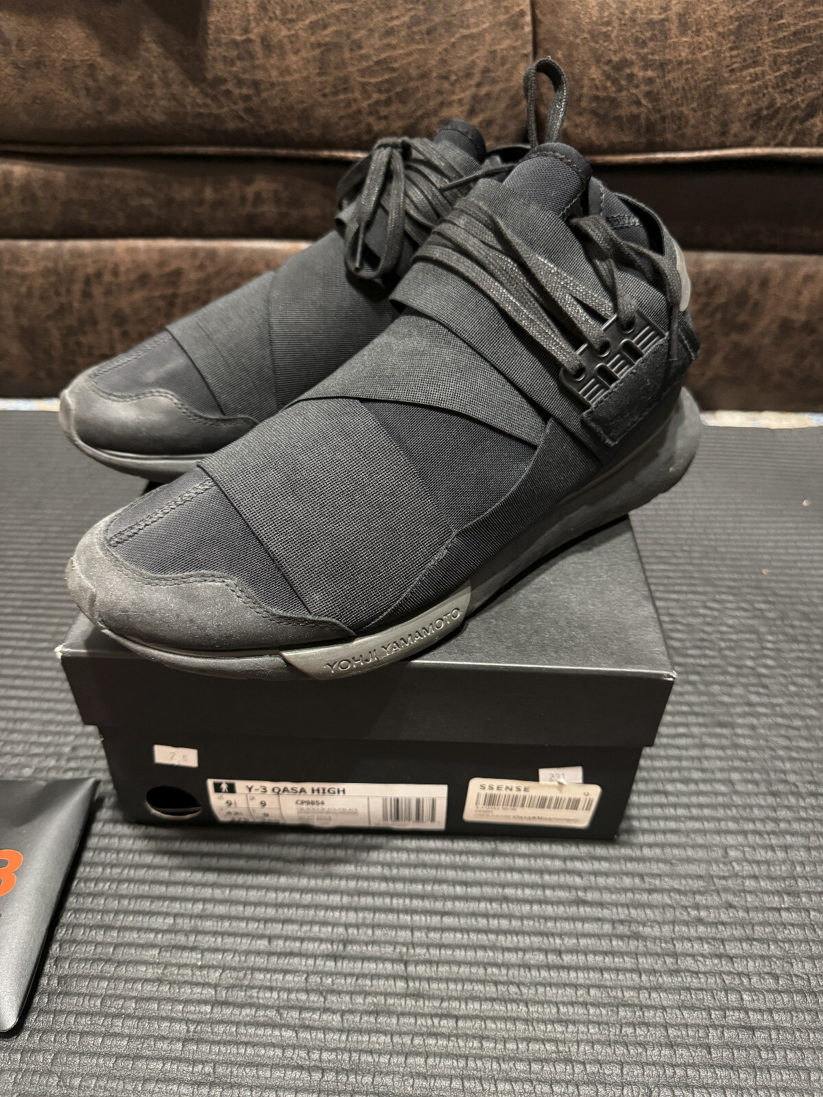 Adidas Y-3 Qasa high sneakers - black yohji yamamoto - sz Adidas Y-3 Qasa high sneakers - black yohji yamamoto - sz