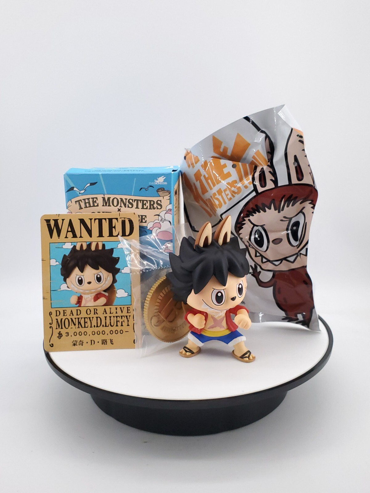 MONKEY D. BUBU らぶぶニカonepiece pop mart POP NOW:THE MONSTERS × One Piece Series Figures - POP MART