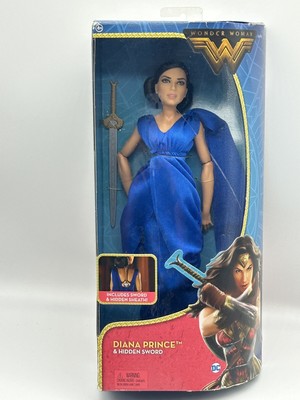 2017 Wonder Woman Diana Prince & Hidden Sword Action Barbie Doll - New in Box 