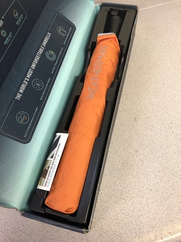 Weatherman The Collapsible Umbrella, Orang NIB