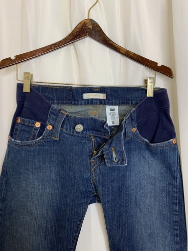 Levis Trouser Flare Flap Poackets Maternity Jeans Womans Sz. 4