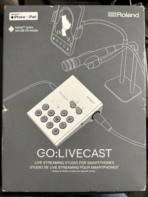 Roland GO:LIVECAST GOLIVECAST Live Streaming Studio for Smartphones 100% Genuine