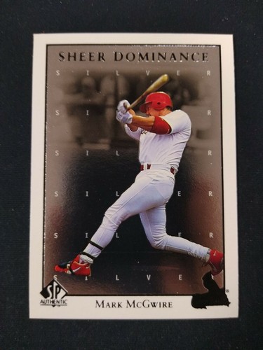 1998 SP Authentic Sheer Dominance #SD10 MARK MCGWIRE St