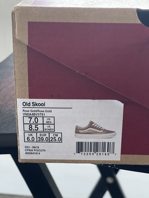 VANS Old Skool - Rose Gold (Women s)