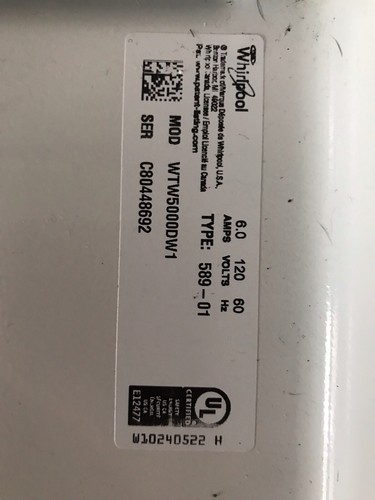 washer and dryer set used