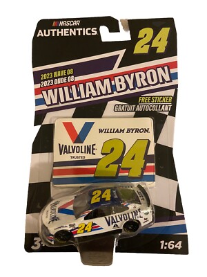 NASCAR AUTHENTICS.. 2023 WAVE 08.. WILLIAM BYRON.. VALVOLINE CAR #24. VHTF
