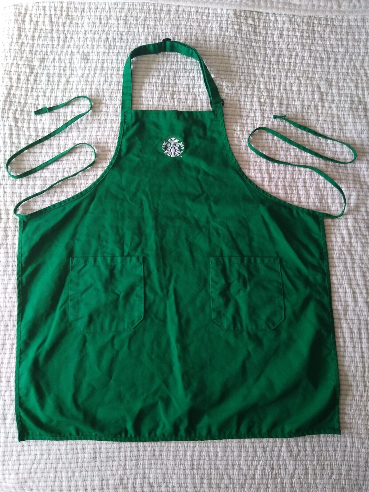 Starbucks Coffee Company Green Apron / Work Uniform | eBay Starbucks Coffee Company Green Apron / Work Uniform | eBay