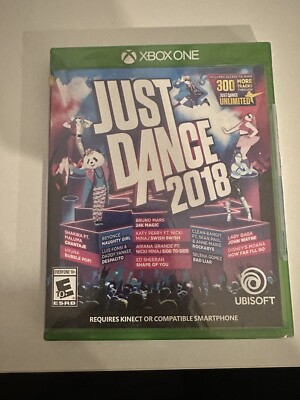 Just Dance 2018 Microsoft Xbox One Brand New Sealed