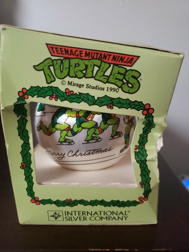 Teenage mutant ninja turtles Mirage Studios 1990 Unbreakable Satin Ornament