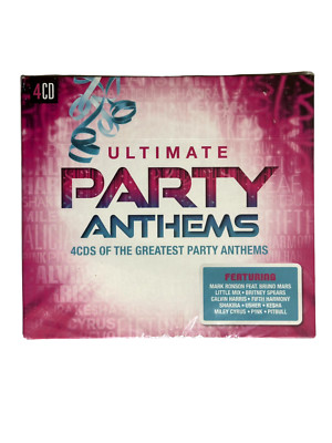 Ultimate... Party Anthems (4x CD Album) Brand New & Sealed