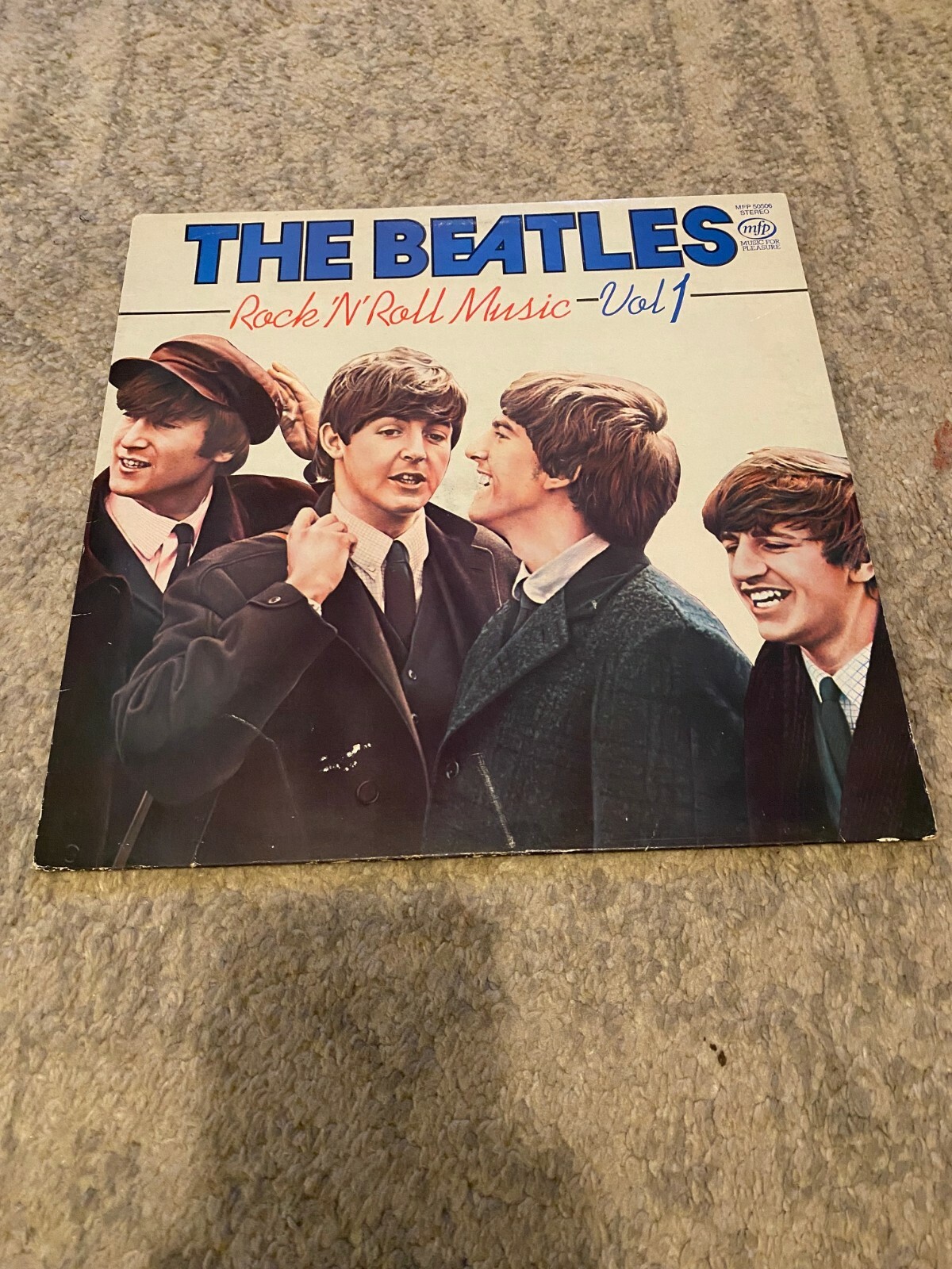 Beatles Rock 'N' Roll Music Vol.1 UK盤 LP The Beatles Rock N Roll Music Vol.1 Original Record Album