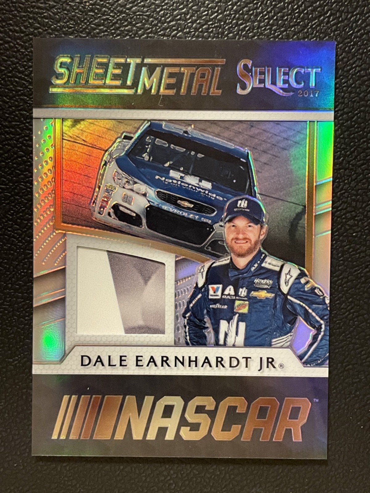 2017 Panini Select NASCAR Sheet Metal Prizm #SMDE Dale Earnhardt Jr.