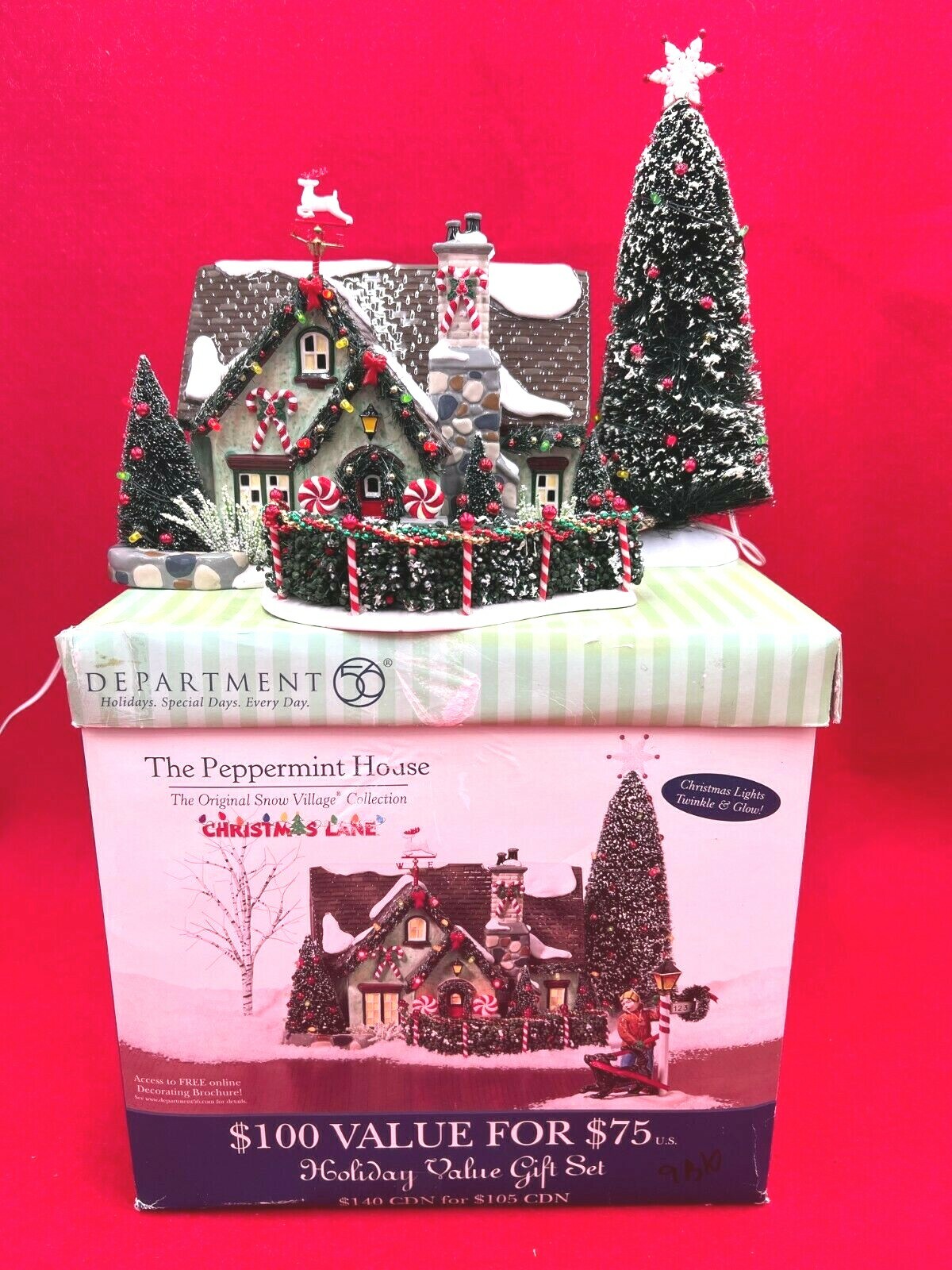 Department56 ライトハウス「プレスコットホテル」 Department56 ライトハウス「プレスコットホテル」