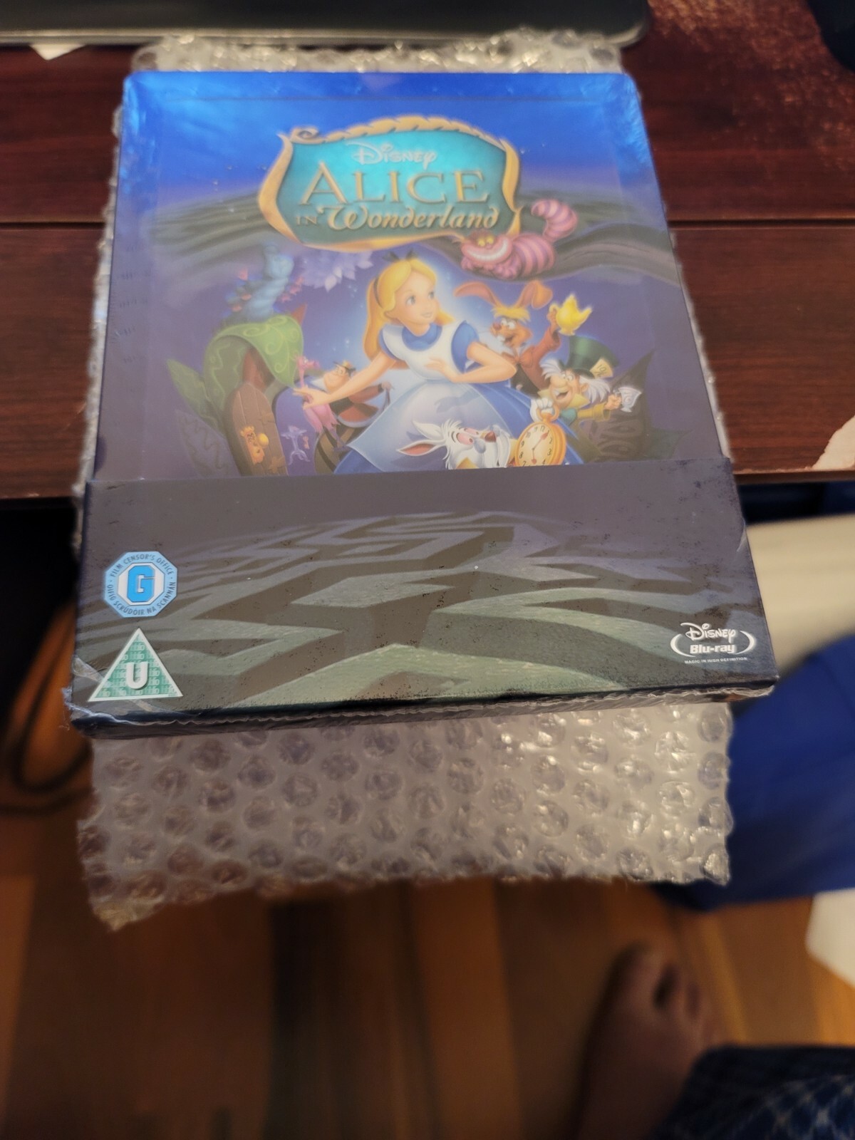 DISNEY'S ALICE IN WONDERLAND (1951) STEELBOOK [OOP/NEW/Blu
