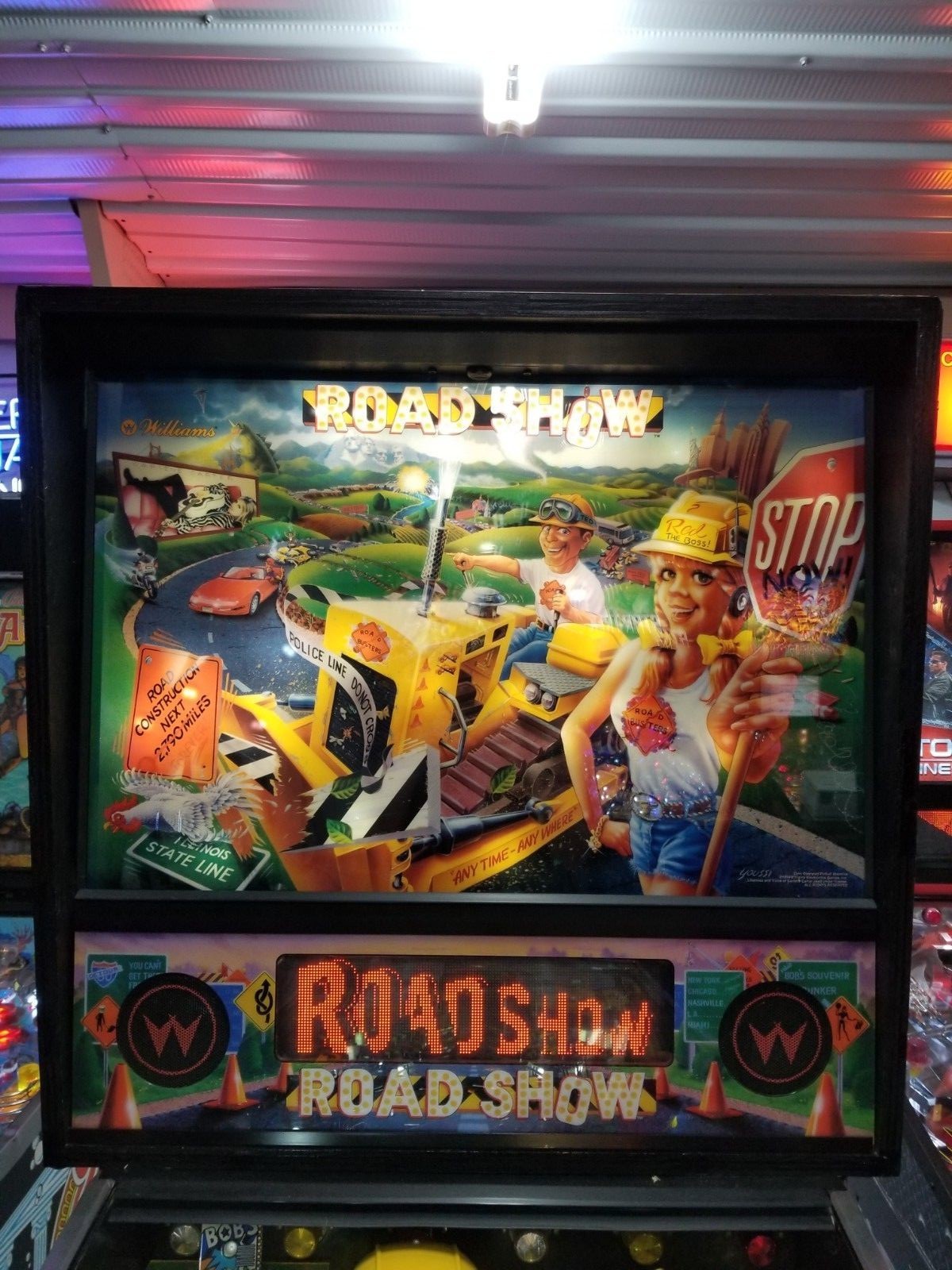 1994 Williams Red & Ted's Road Show Pinball Machine