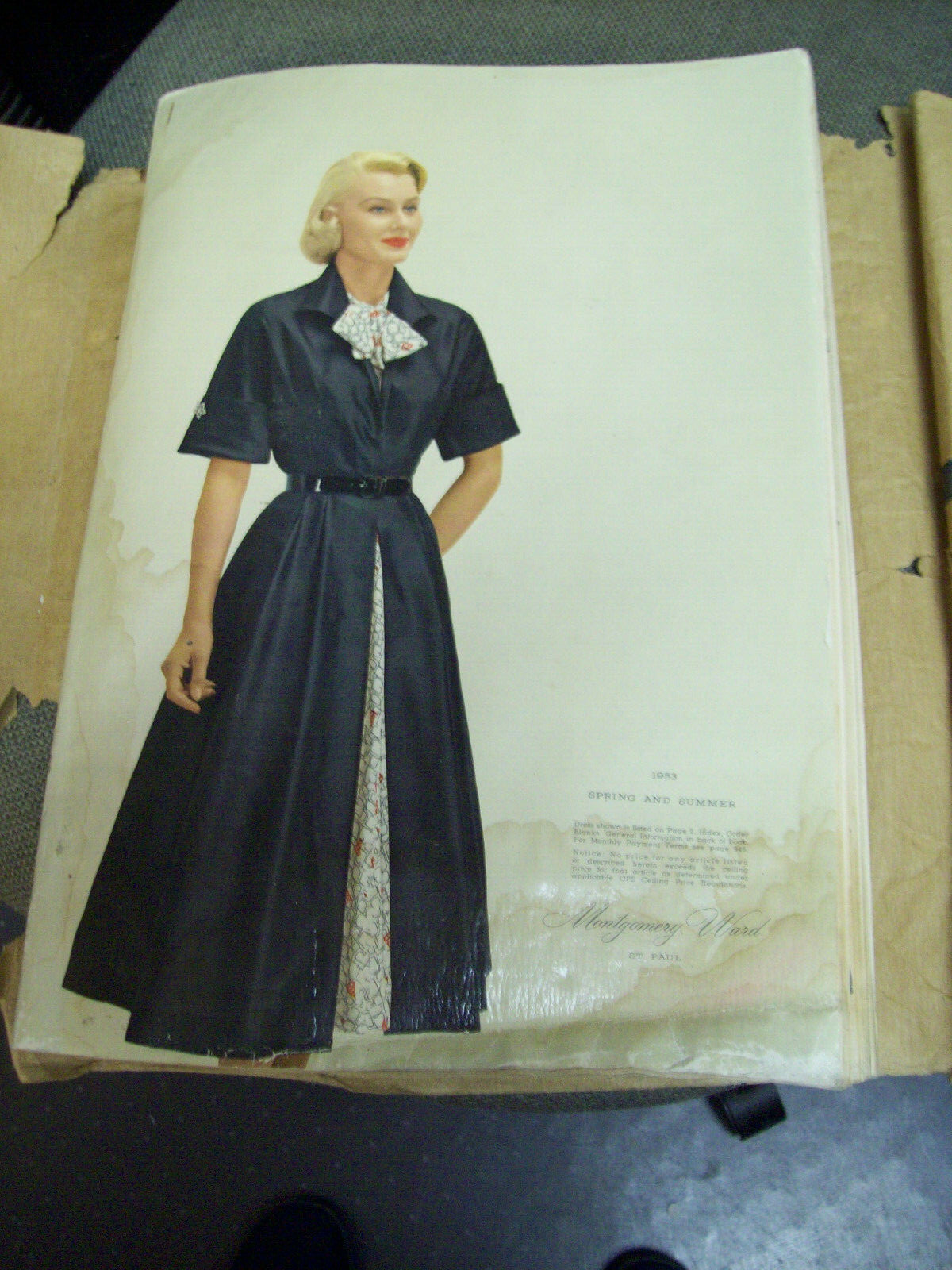 MONTGOMERY WARD CATALOG 1953 SPRING AND SUMMER