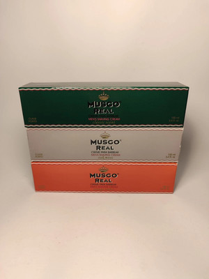 3 X Claus Porto Musgo Real Shave Cream Classic Orange Oak Moss NEW