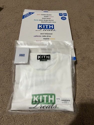 ☆ KITH TREATS New York Cafe tee 限定Tシャツ ☆ Buy Kith Treats New York Café Tee 'White' - KHT030082 101 | GOAT