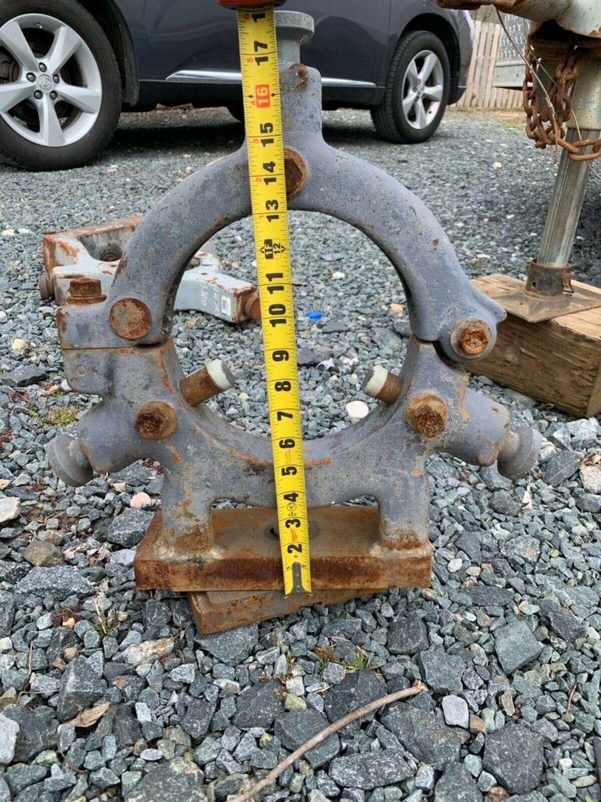 Pair of Lodge & shipley steady rest