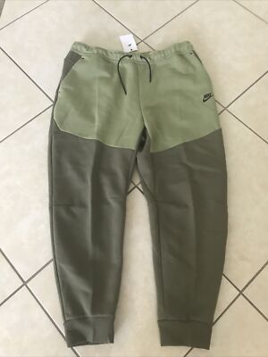 Nike Sportswear Tech Fleece Green Jogger Pants CU4495-222 - Men  4XL - NWT $110
