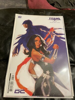Titans #5 1:25 Gerald Parel Retailer Incentive Variant Cover 2023 Comic