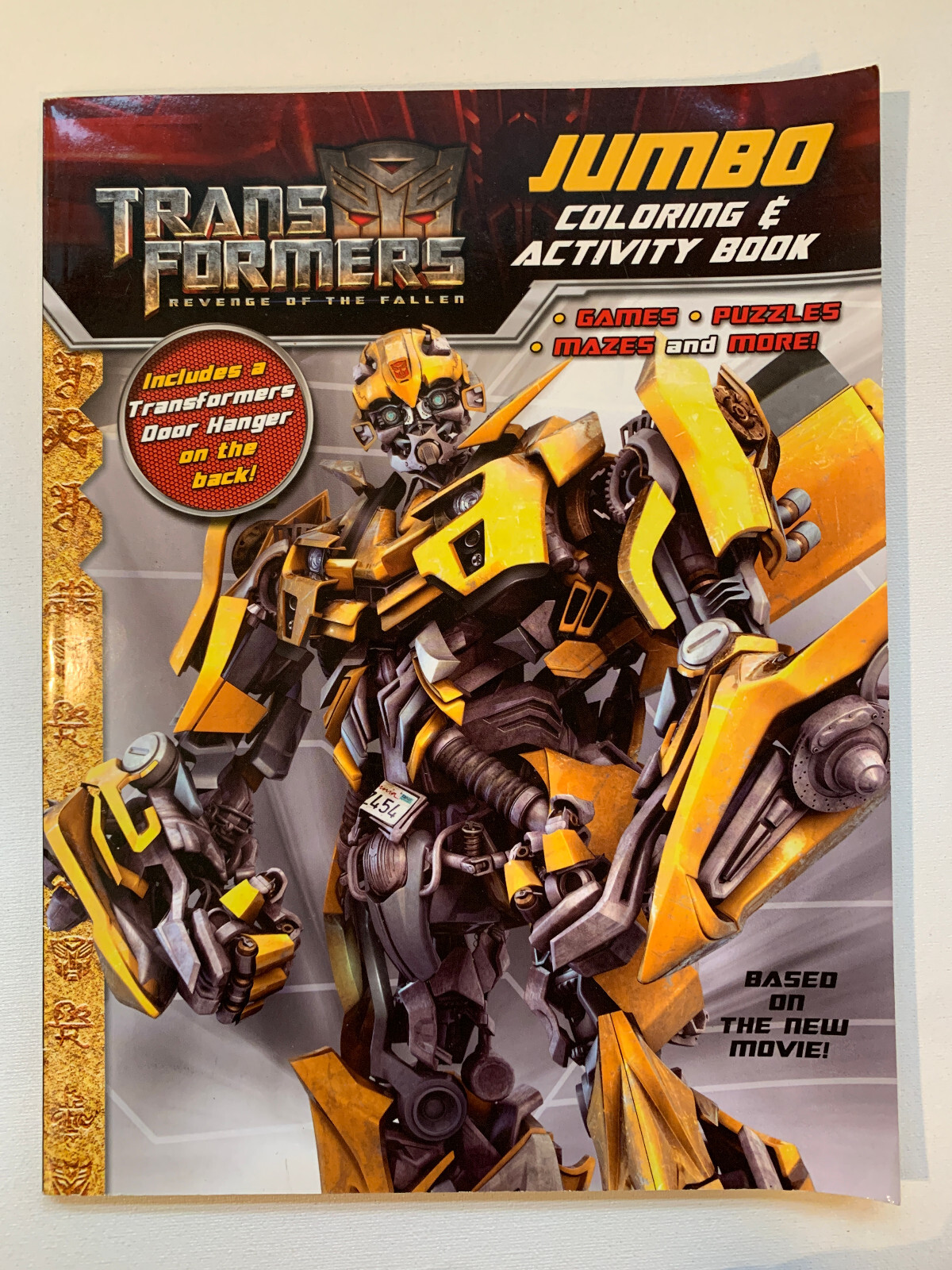Transformers Revenge of the Fallen Jumbo Coloring & Activity